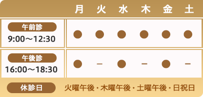 おおかわ眼科クリニック 診療時間 /休診日:木曜午後・土曜午後・日祝日 おおかわ眼科クリニック 診療時間 /休診日:木曜午後・土曜午後・日祝日
